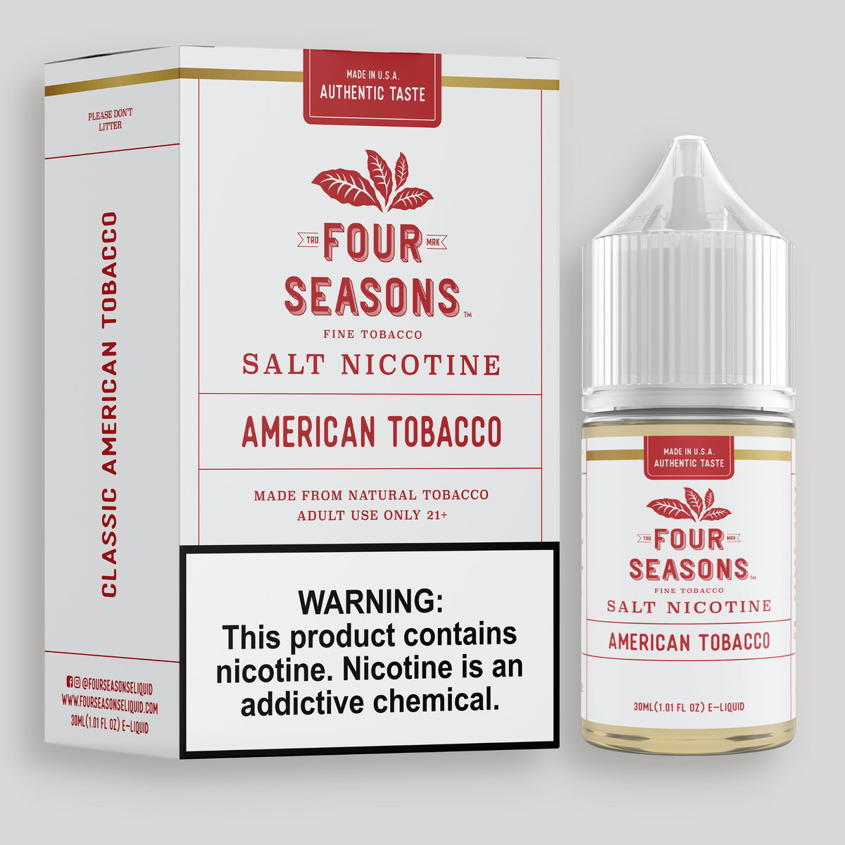 American Tobacco Salt Nicotine